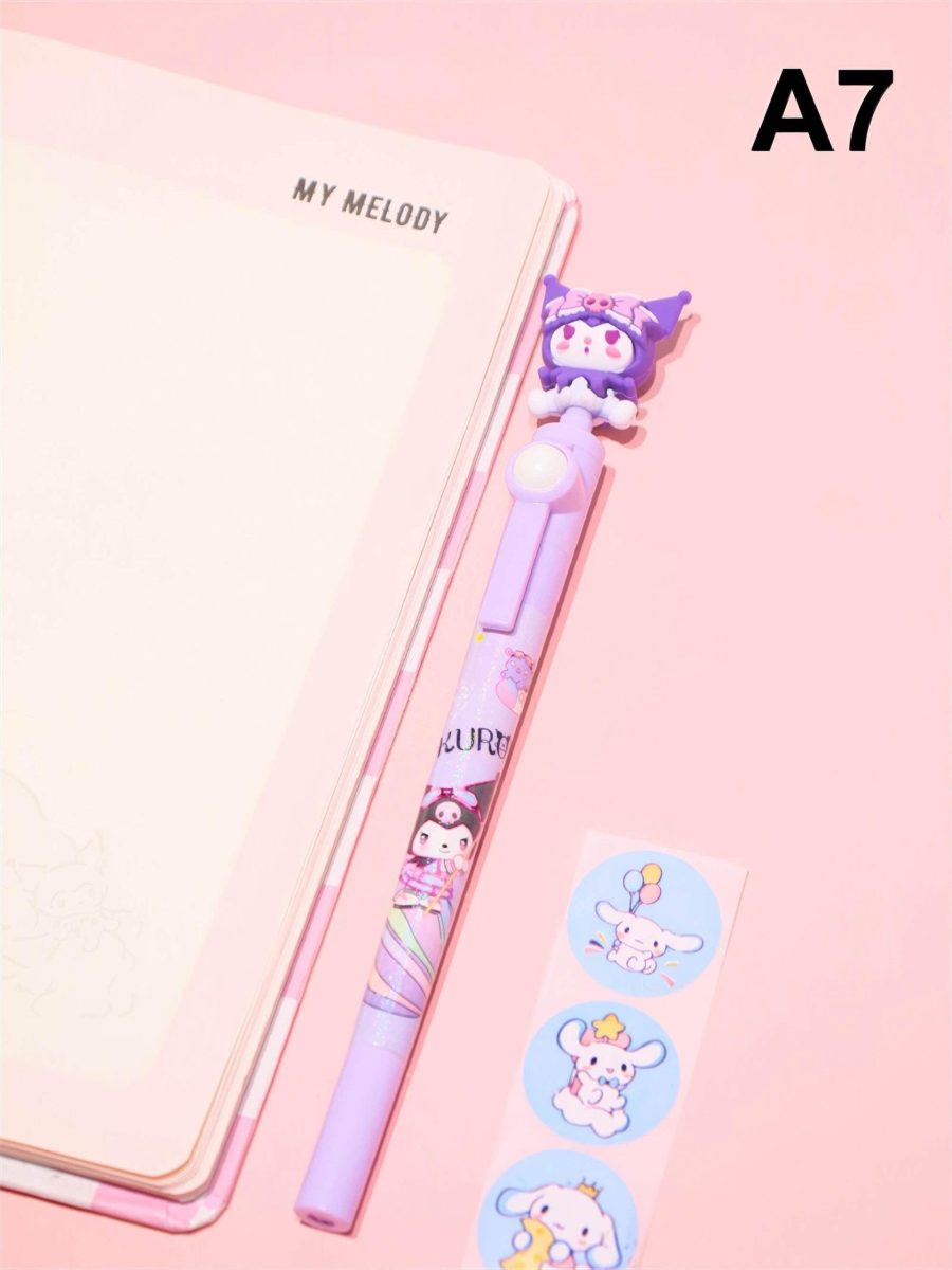 Rotierender Sanrio-Figuren-Spielzeug-Gelstift