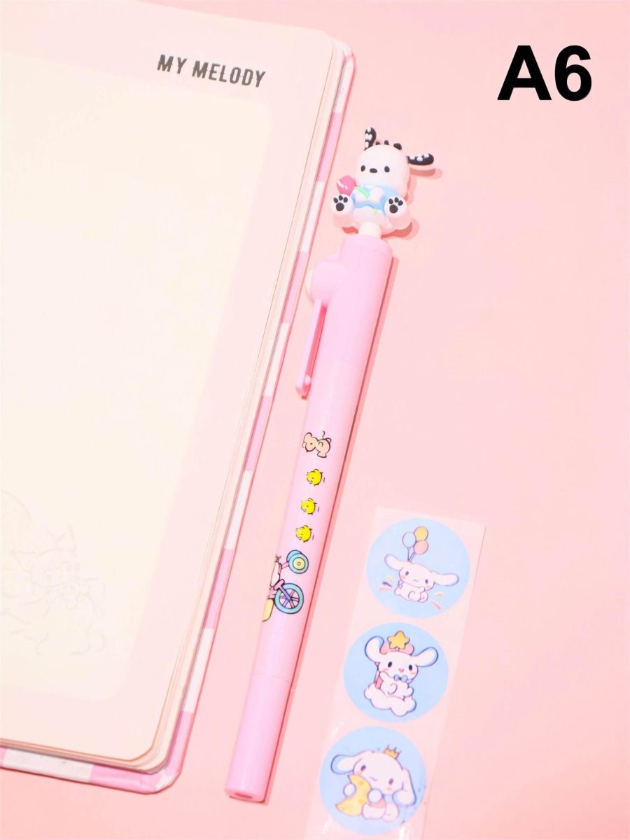 Rotierender Sanrio-Figuren-Spielzeug-Gelstift