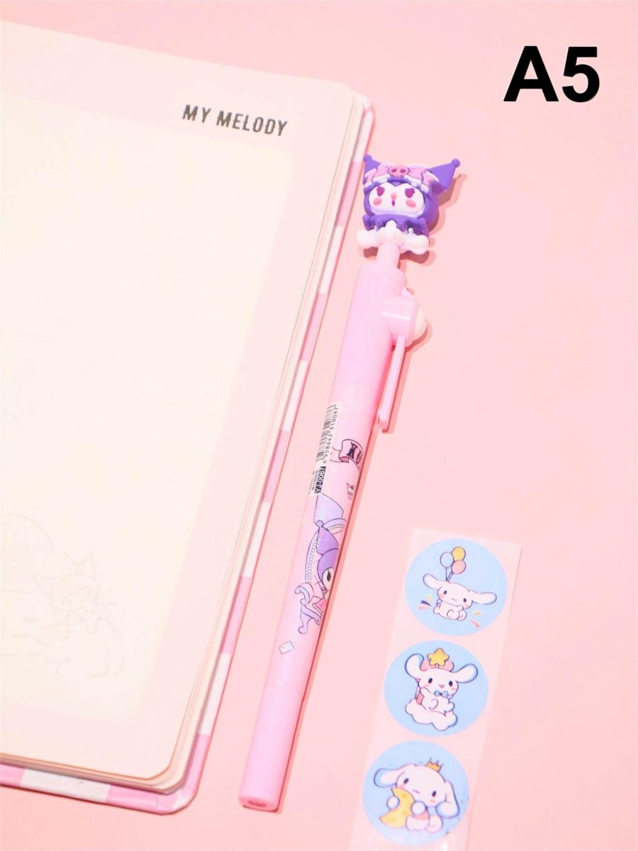 Rotierender Sanrio-Figuren-Spielzeug-Gelstift
