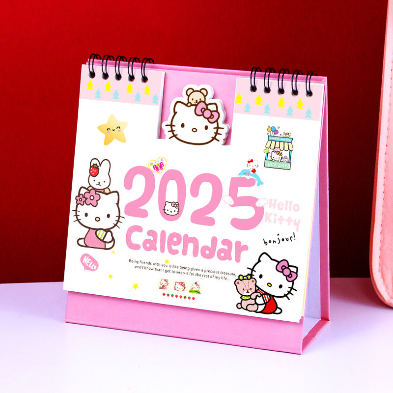 2025 Desktop Calendar with Stickers-Weiweigoods