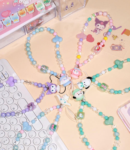 Sanrio Full-Body/Macaron Beaded Phone Straps