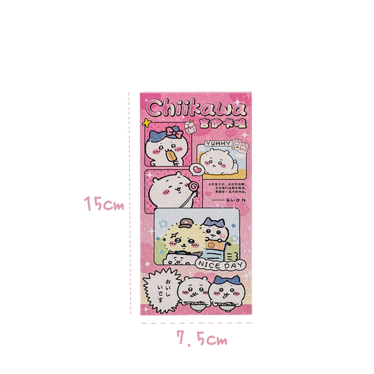 Chiikawa Foldable Sticky Notes Book