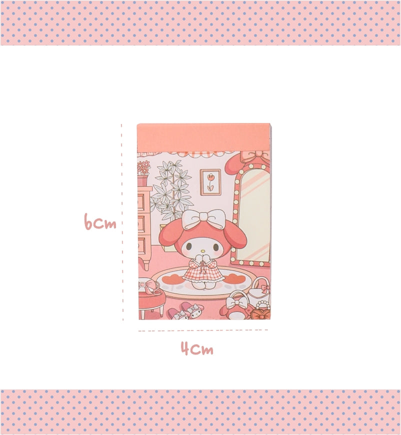 Sanrio  50-Page Mini Sticker Book  Collection B
