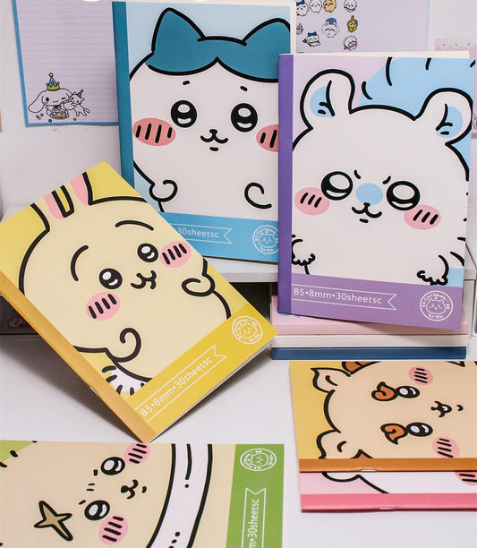 Chiikawa Series Big Head / Back  B5 Notebook