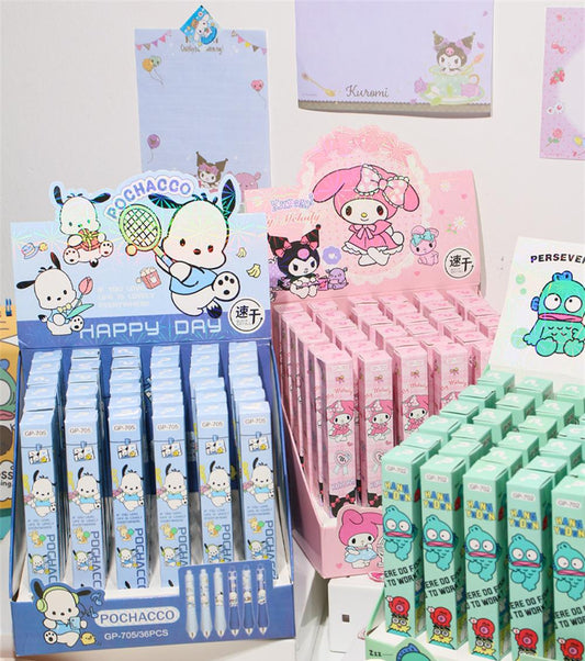 Pochacco/Kuromi/My Melody/Hangyodon Mystery Box Random Pen 1 Pack