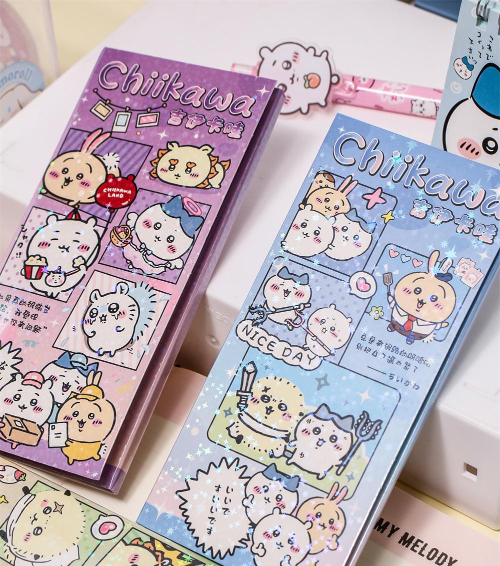 Chiikawa Foldable Sticky Notes Book