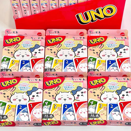 Chiikawa UNO Card Game – 112-Card Deck, Special Rule Edition, Card Size: 3.4" x 2.2"