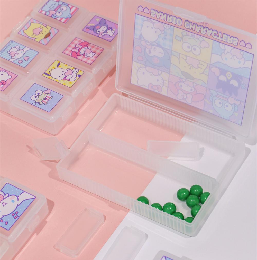 3 Sizes Clear Mini Storage Box