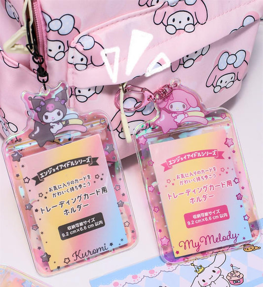 Sanrio Sparkling Laser Campus Card Holder Set