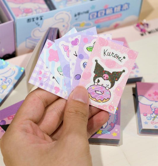 Sanrio  Kuromi 50-Page Mini Sticker Book  Collection D