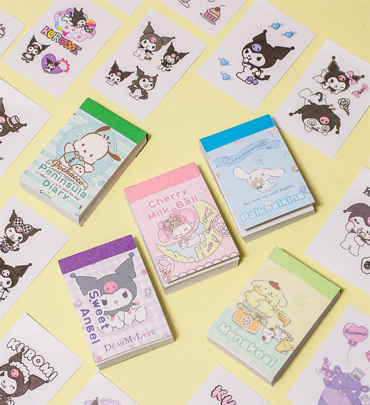 Sanrio 50-Page Mini Sticker Book  Collection C