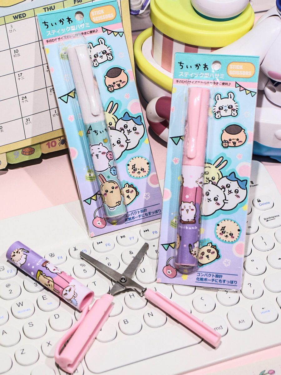 Chiikawa Pen-Shaped Scissors-Weiweigoods