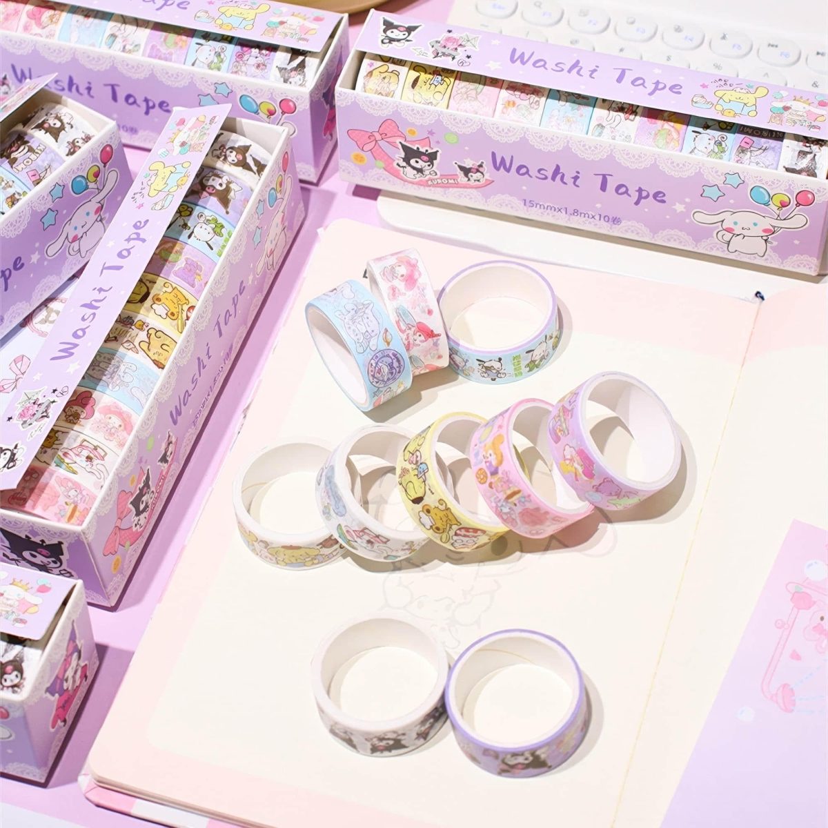 10 Rolls Tape Set-Weiweigoods