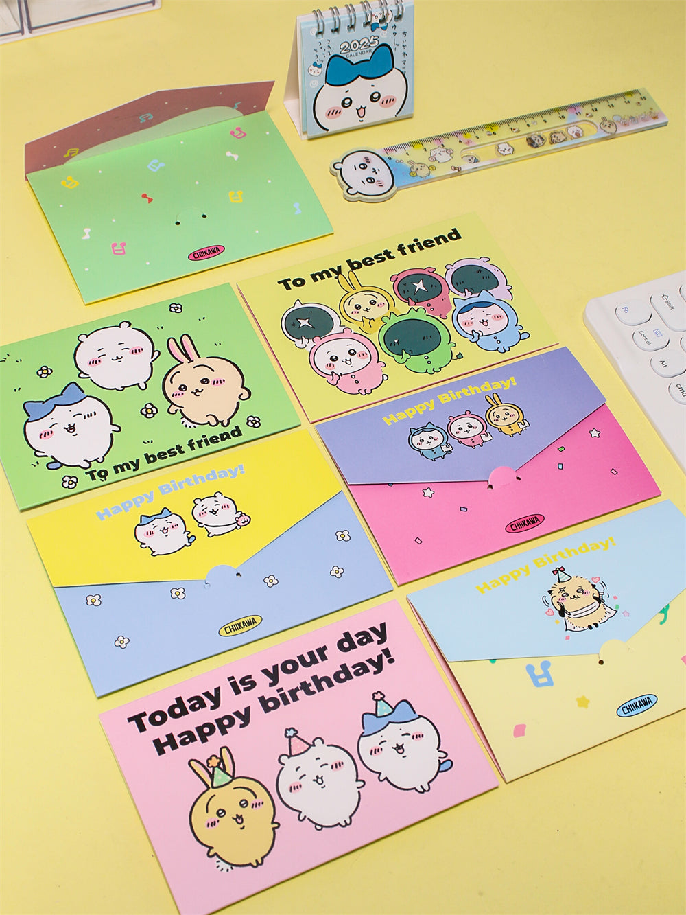 To Best Friend! Cute Tri-Fold Greeting Card 