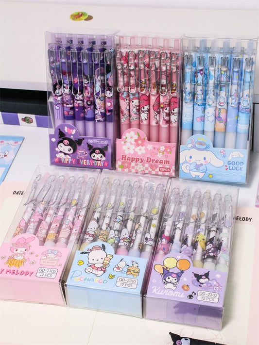 12 Pcs Gel Pens-Weiweigoods