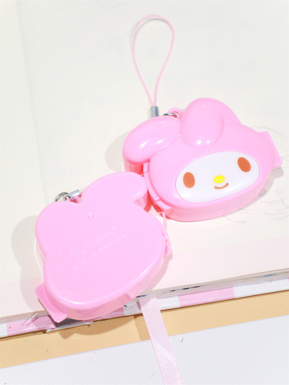 My Melody Mini Pink Portable Storage Case