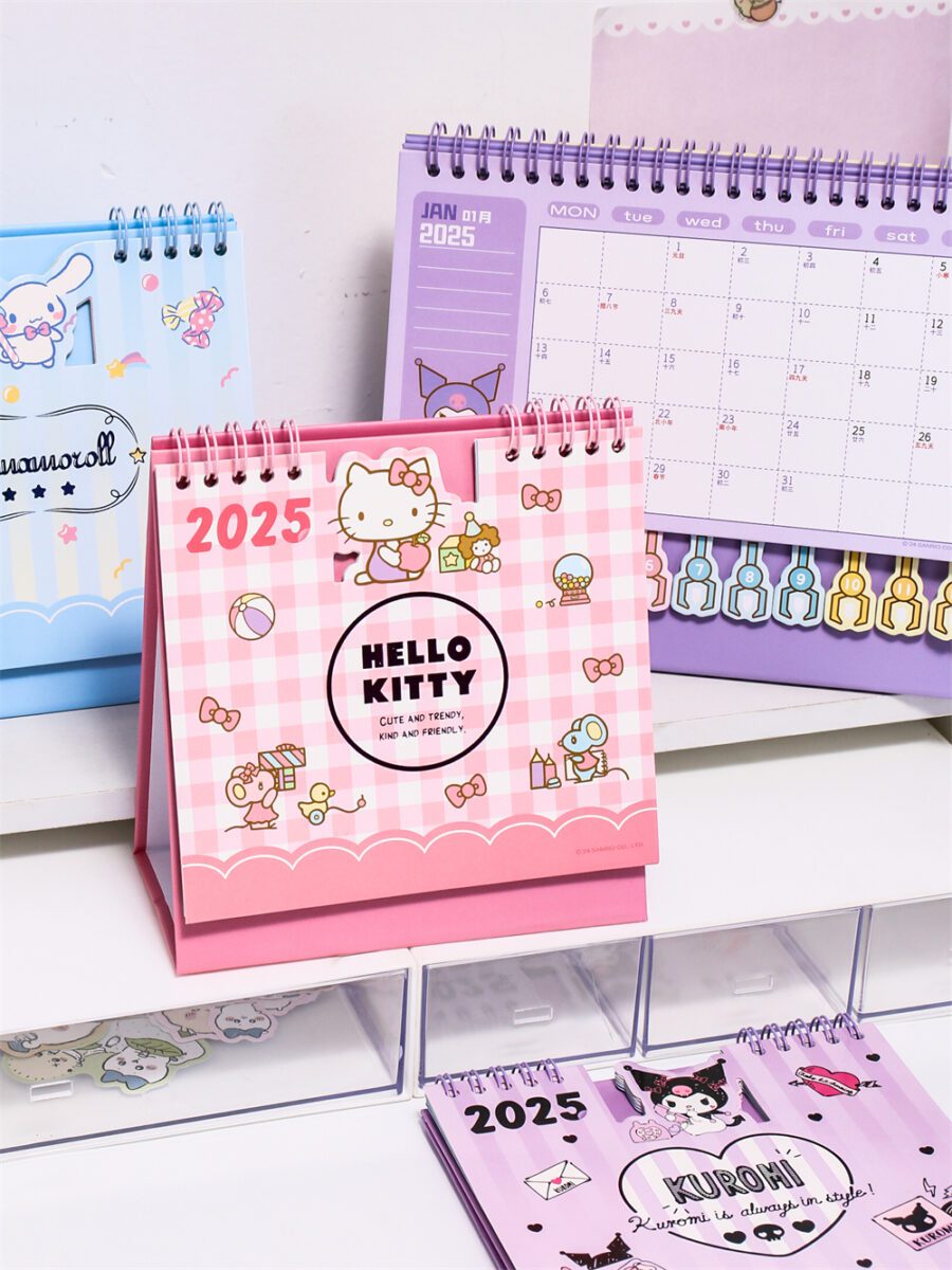 2025 Desk Calendar Weekly Planner-Weiweigoods