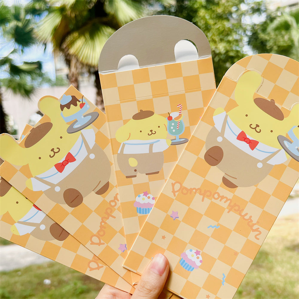 2025 Sanrio Character Diamond Grid Red Envelopes 
