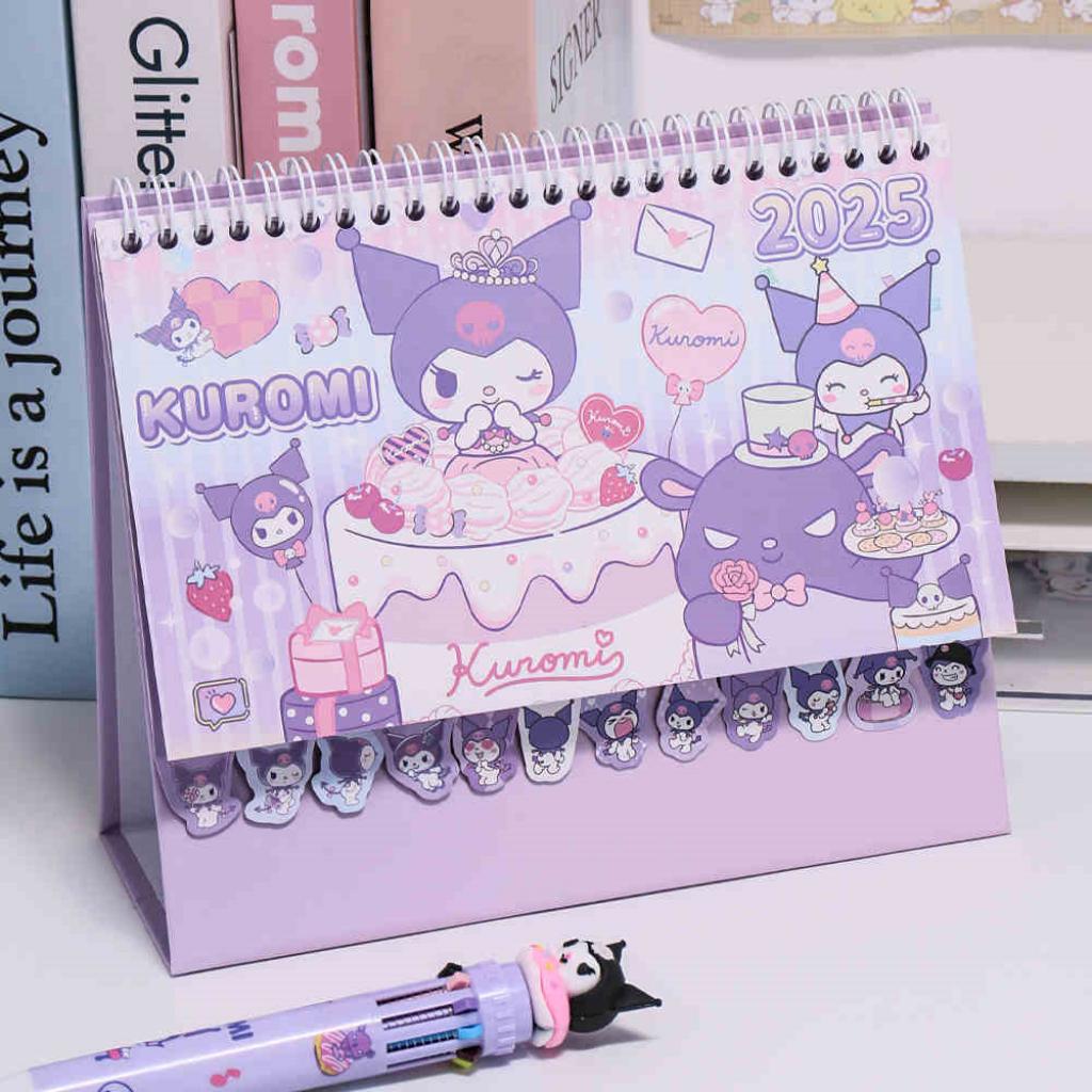 2025 Desk Calendar with Stickers-Weiweigoods