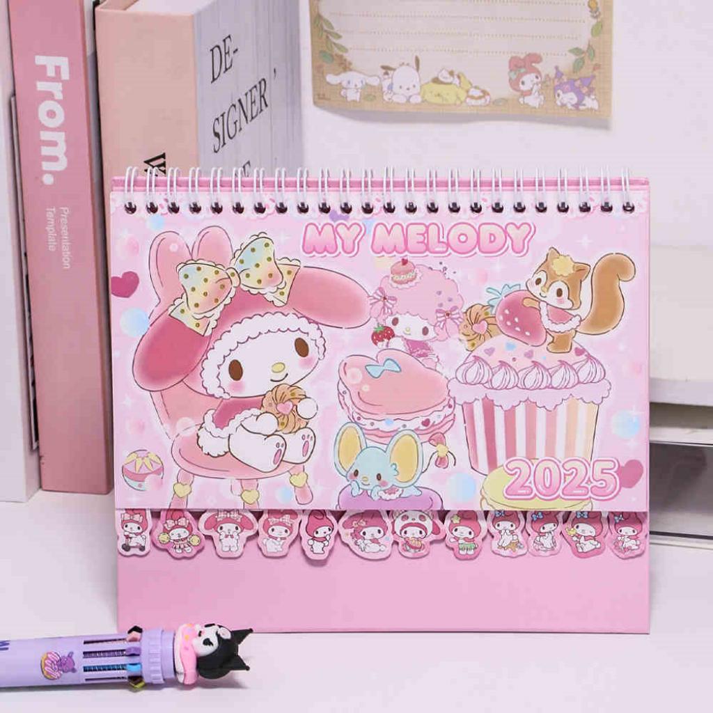 2025 Desk Calendar with Stickers-Weiweigoods