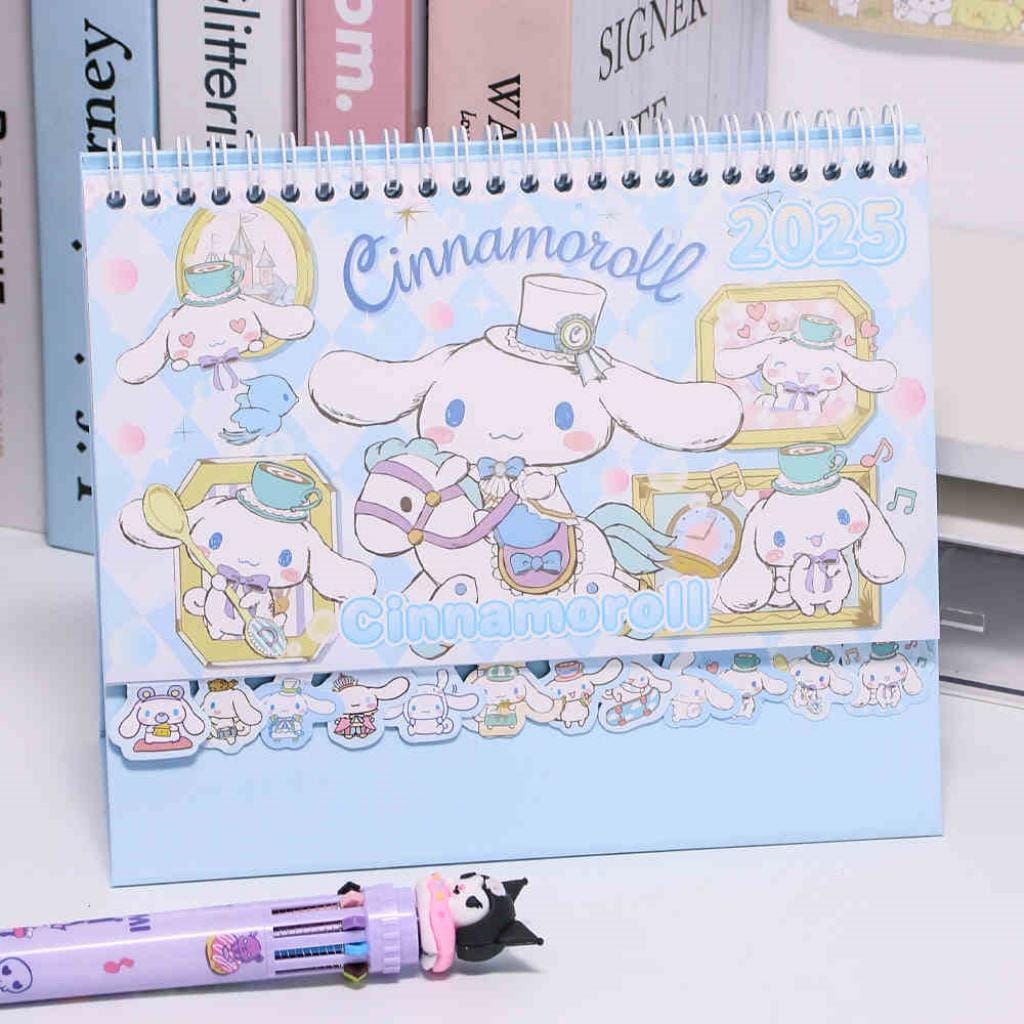 2025 Desk Calendar with Stickers-Weiweigoods