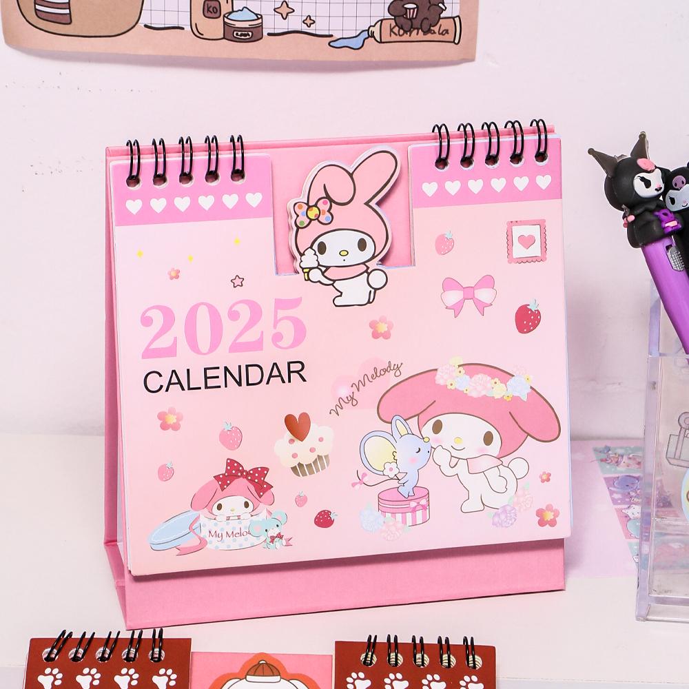 2025 Desktop Calendar with Stickers-Weiweigoods