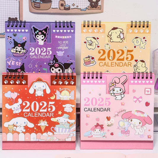2025 Desktop Calendar with Stickers-Weiweigoods