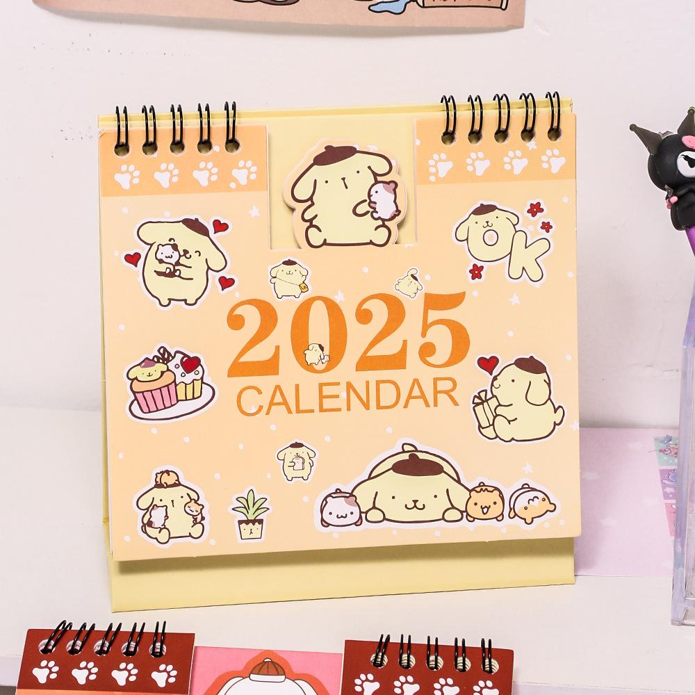 2025 Desktop Calendar with Stickers-Weiweigoods