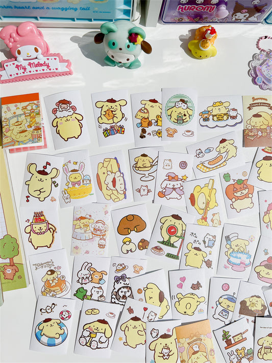 Sanrio 50-Page Mini Sticker Book  Collection A
