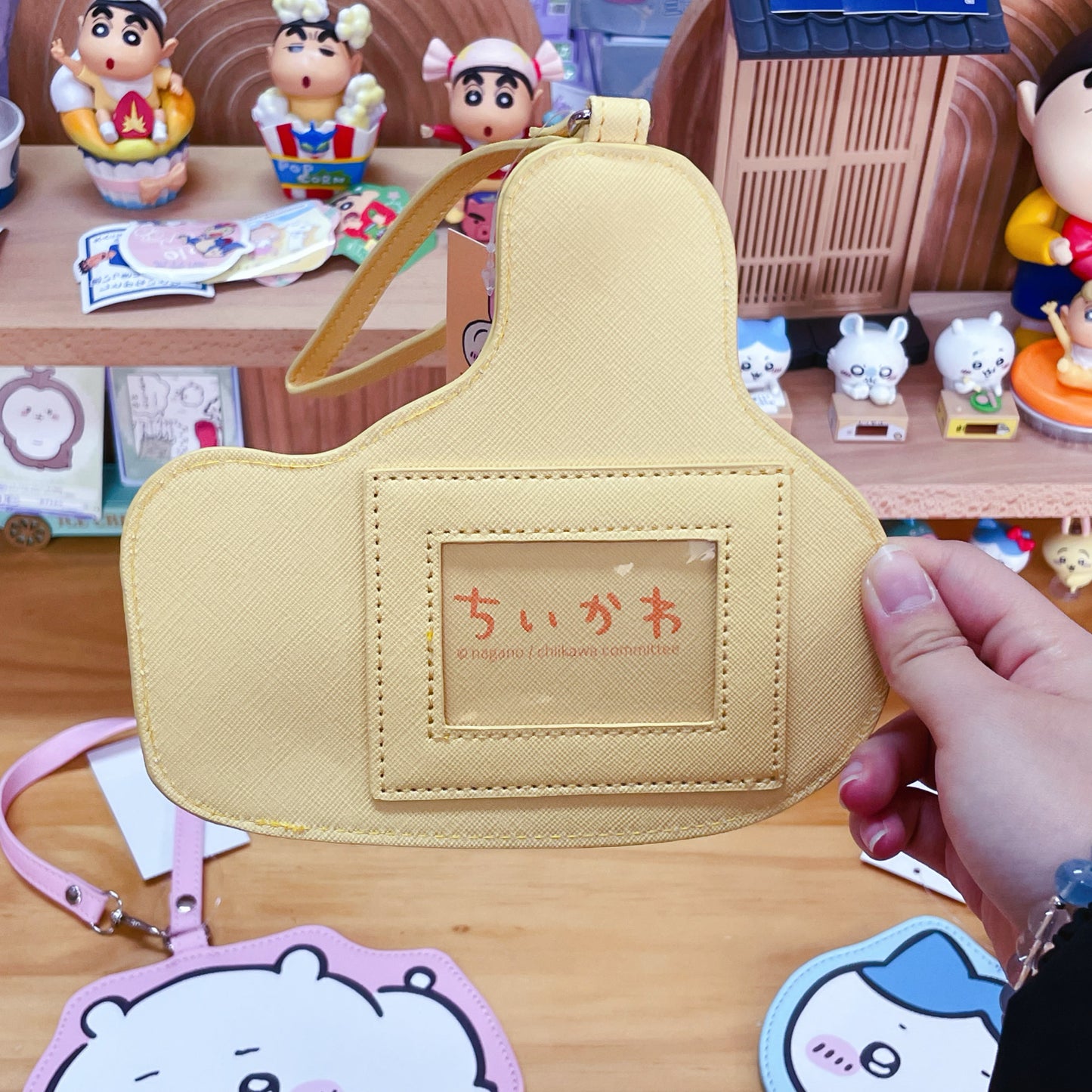 Chiikawa Portable ID Card Holder Luggage Tag