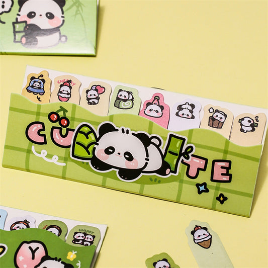120 Sheets Cute Capybara & Panda Index Tabs