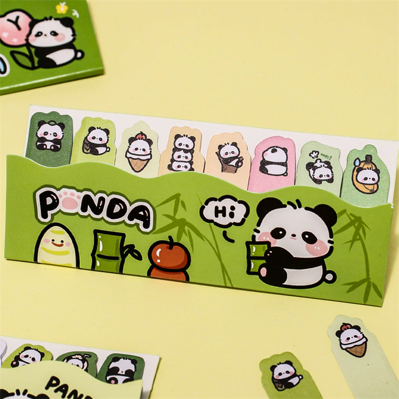 120 Sheets Cute Capybara & Panda Index Tabs