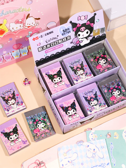 Sanrio  Kuromi 50-Page Mini Sticker Book  Collection D