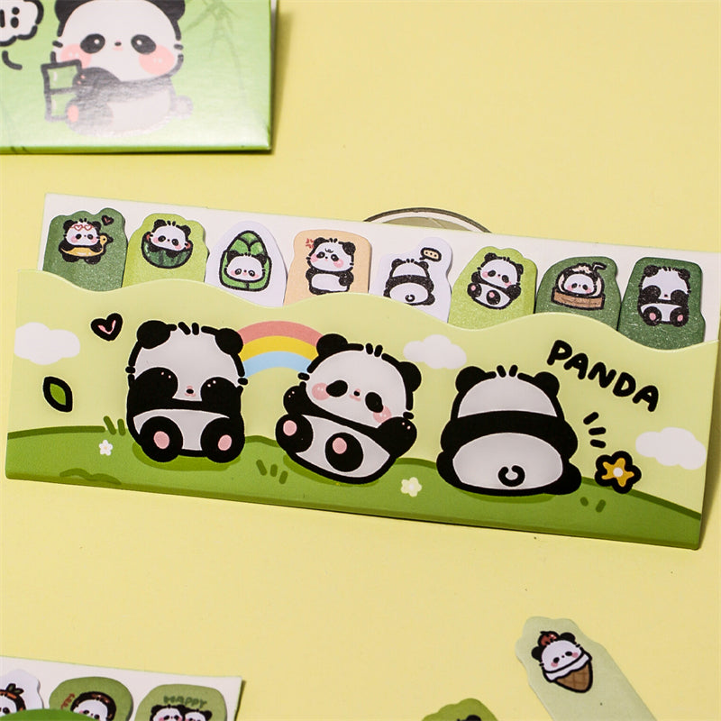 120 Sheets Cute Capybara & Panda Index Tabs