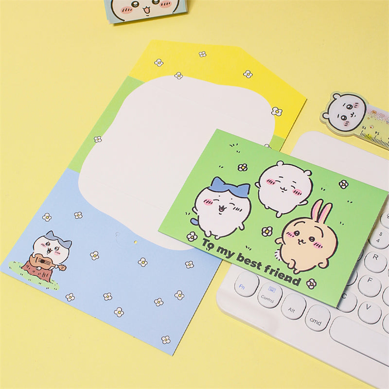 To Best Friend! Cute Tri-Fold Greeting Card 
