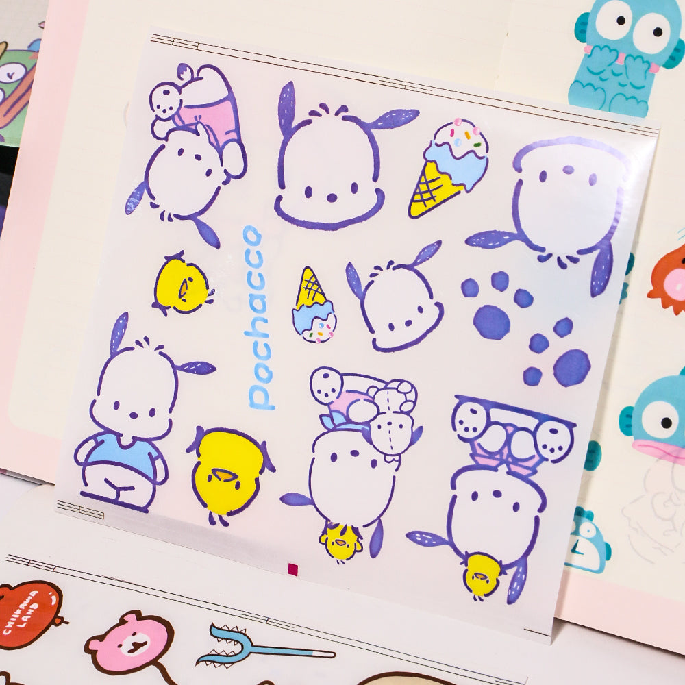 Big Size Sanrio & Chiikawa Waterproof Sticker 1PC