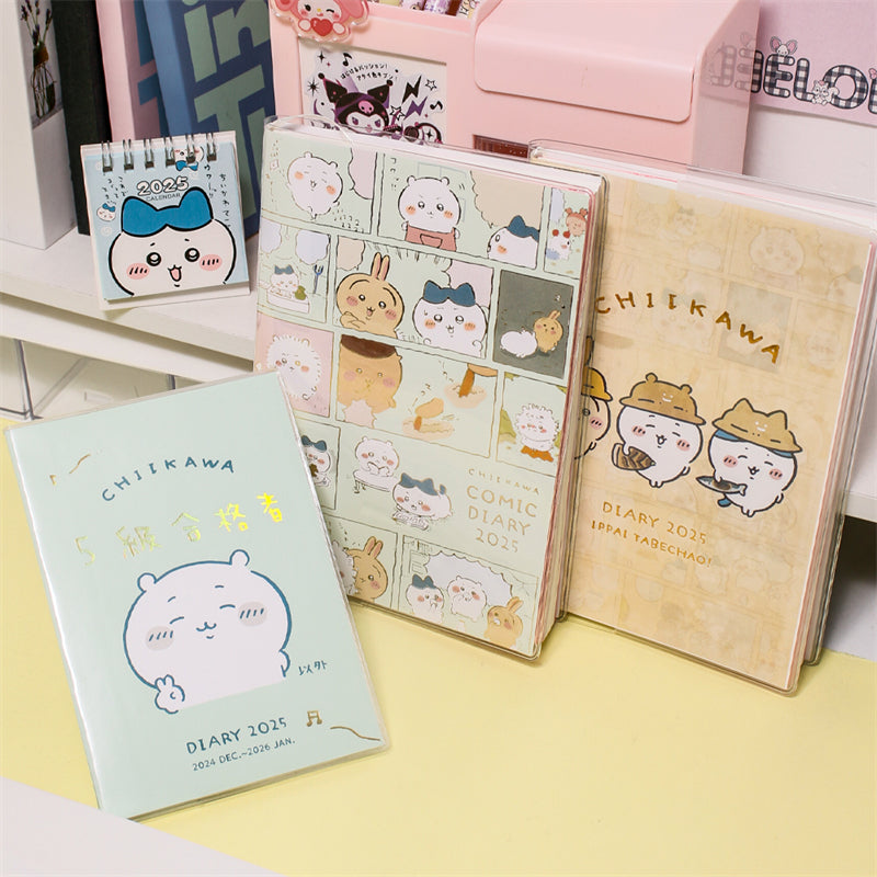 Chiikawa/Hachiware/Usagi 2025 Comic-Style Daily Planner
