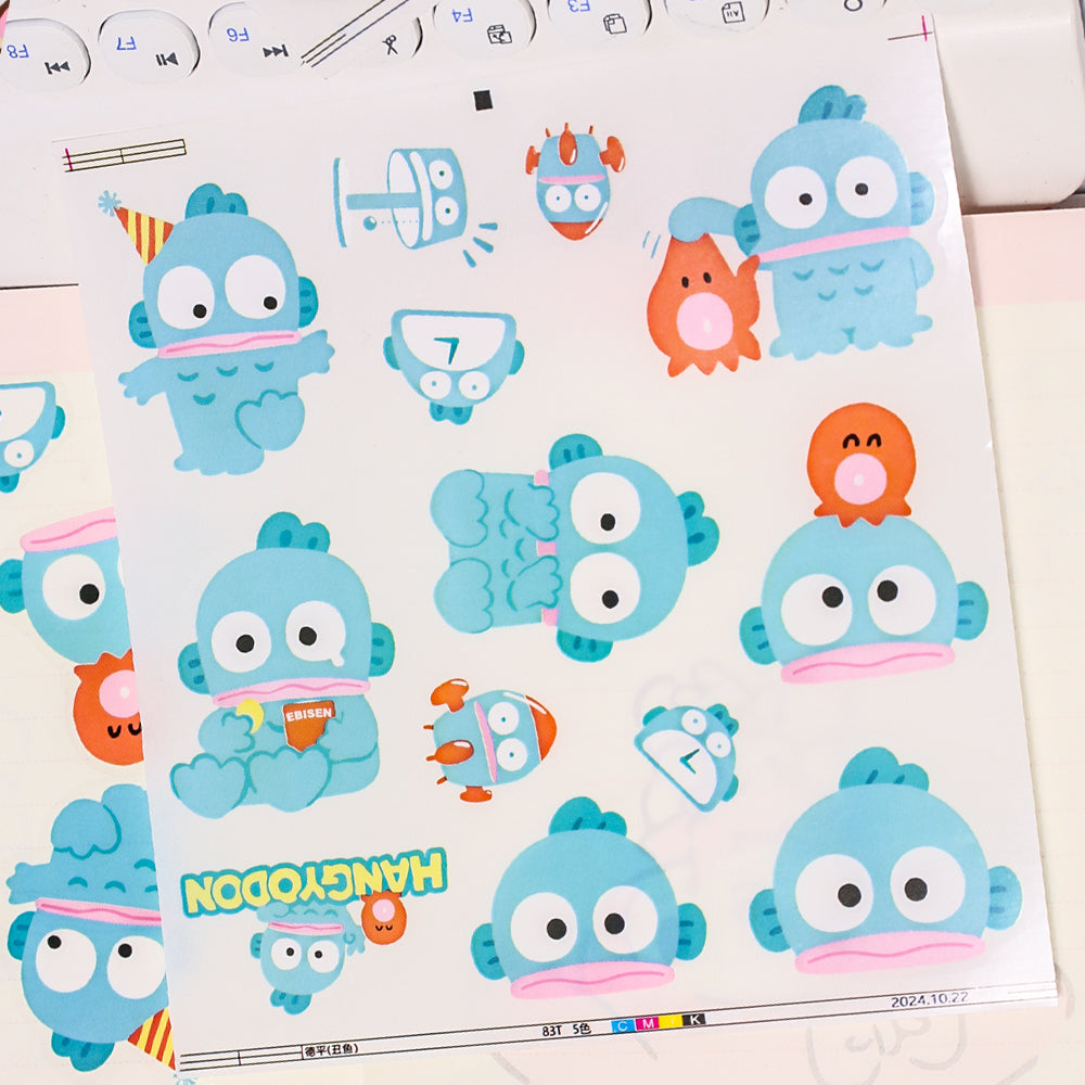Big Size Sanrio & Chiikawa Waterproof Sticker 1PC