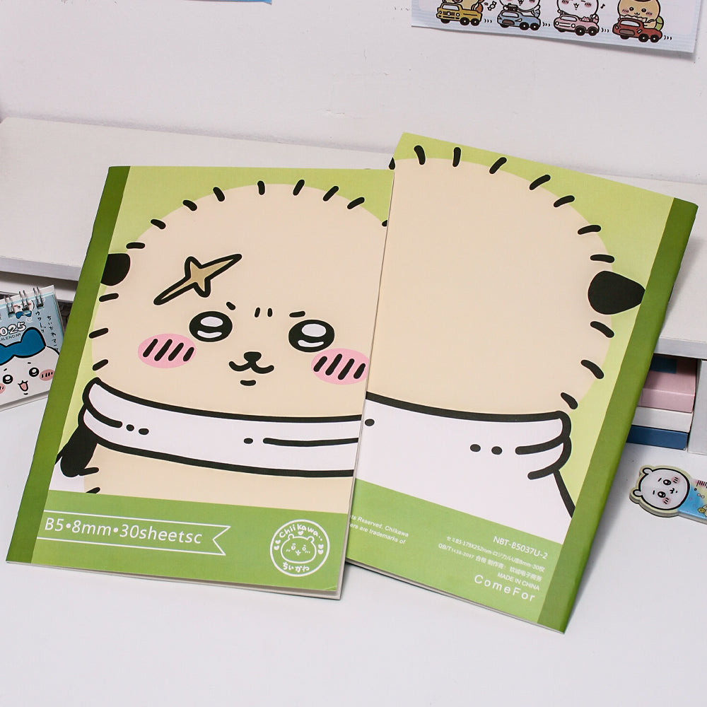 Chiikawa Series Big Head / Back  B5 Notebook