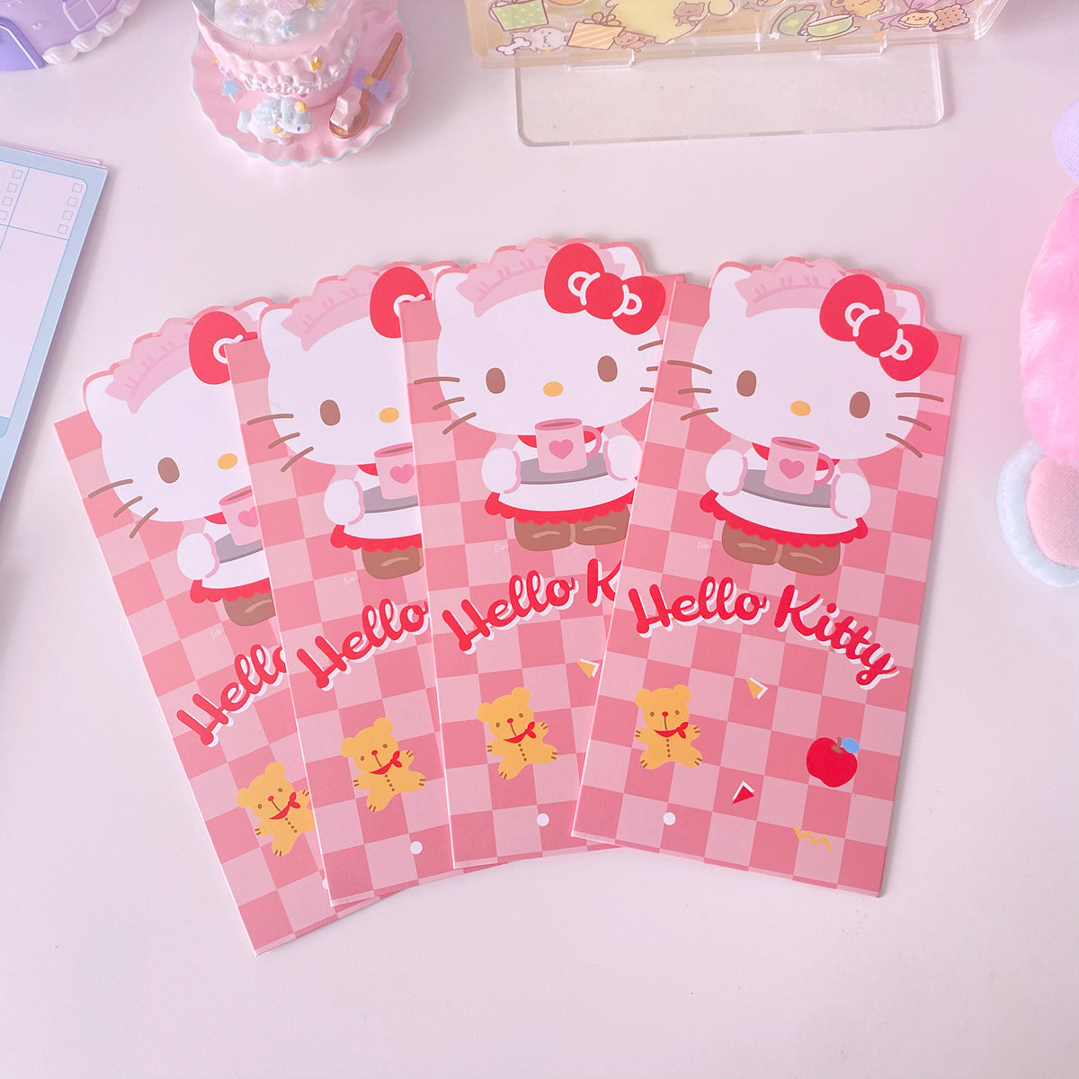 2025 Sanrio Character Diamond Grid Red Envelopes 