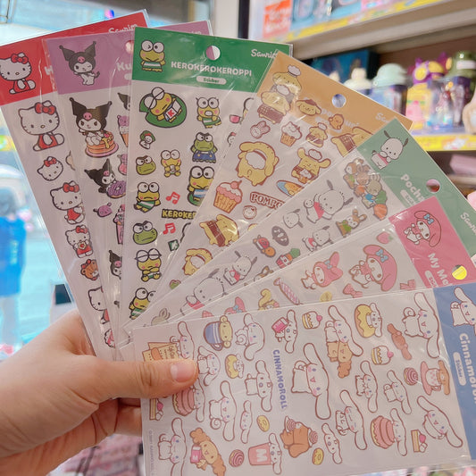 Sanrio Sweet Dessert Sticker Set