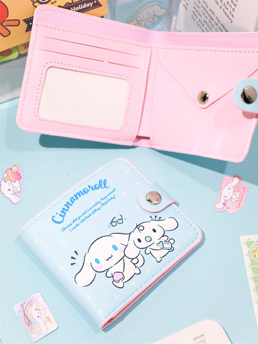 Sanrio Compact Bifold Wallet with Coin Pocket