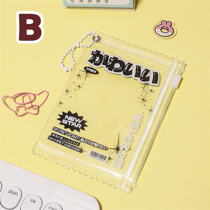 Japanese Style Badge Holder Pouch