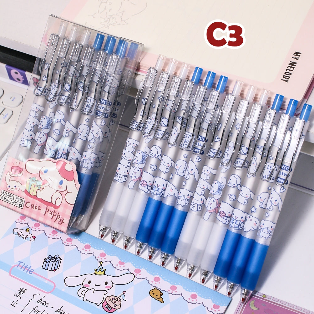 12 Pcs Gel Pens-Weiweigoods