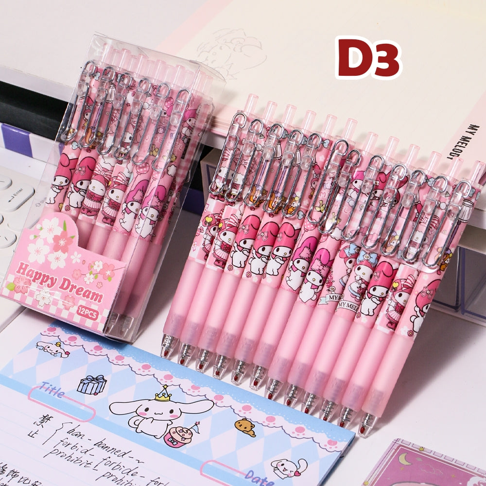 12 Pcs Gel Pens-Weiweigoods