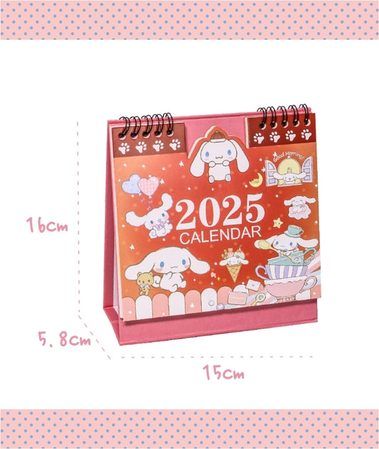 2025 Desktop Calendar with Stickers-Weiweigoods