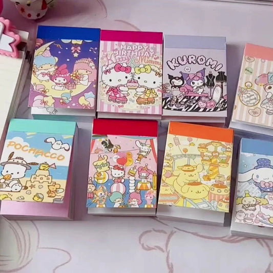 Sanrio 50-Page Mini Sticker Book  Collection A