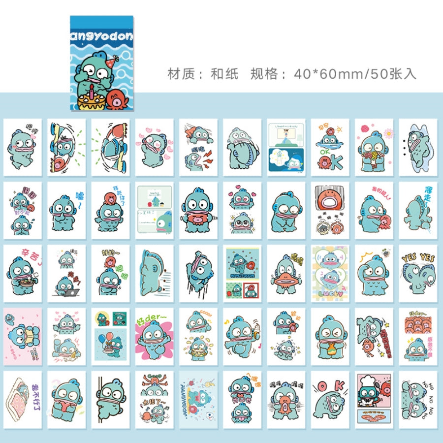 Sanrio  50-Page Mini Sticker Book  Collection B