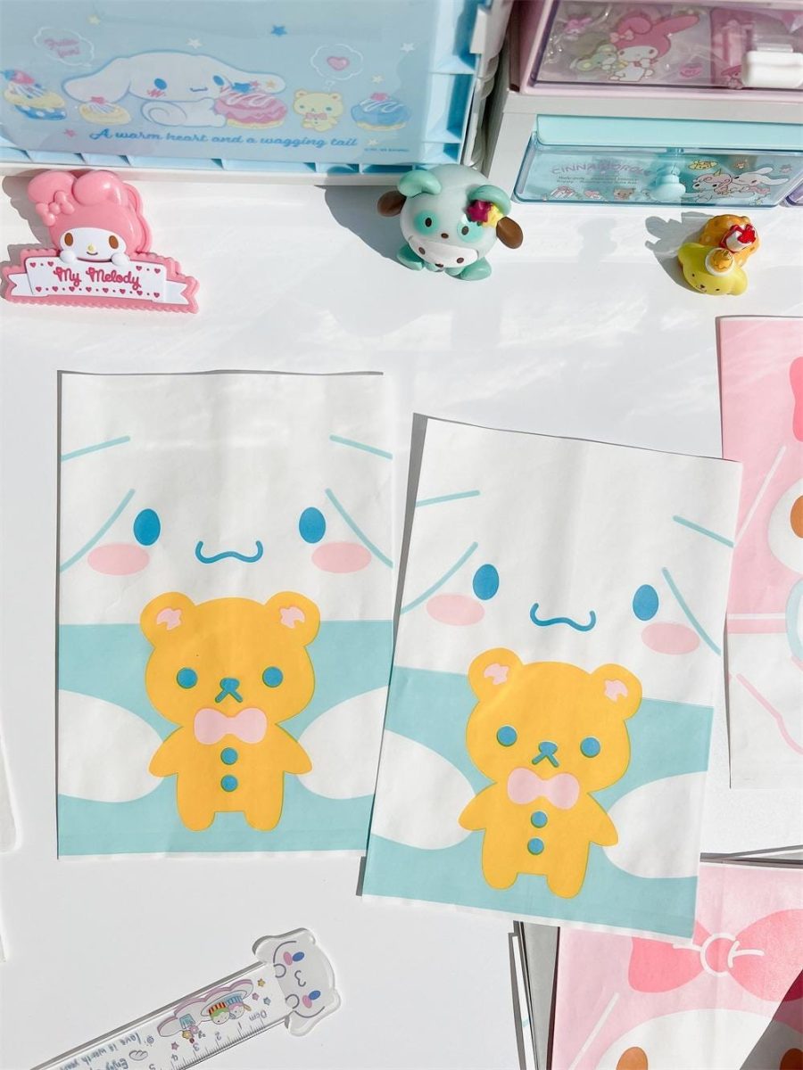 Cinnamoroll/ Kuromi/My Melody Colorful Baking Paper Bags