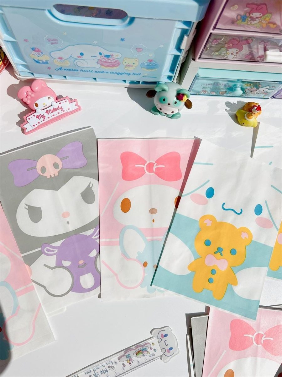 Cinnamoroll/ Kuromi/My Melody Colorful Baking Paper Bags